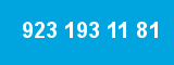 923 193 11 81